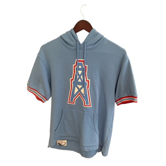 Mitchell & Ness Other - Houston Oilers  Mitchell & Ness Nostalgia Co NFL Throwbacks Short Sleeve Light B